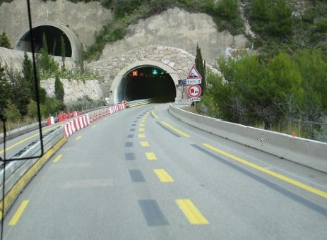 entrée tunnel