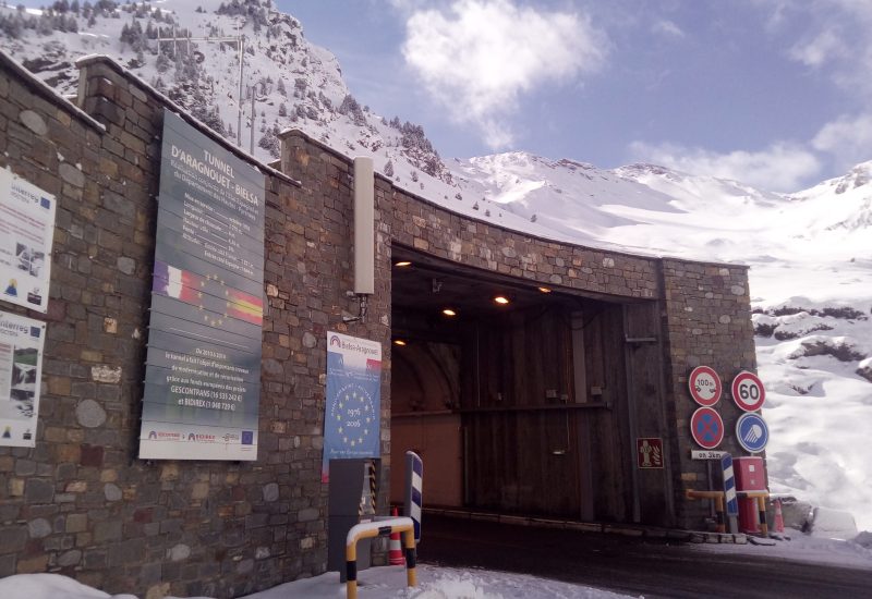Accès_norddu tunnel de Bielsa Aragnouet